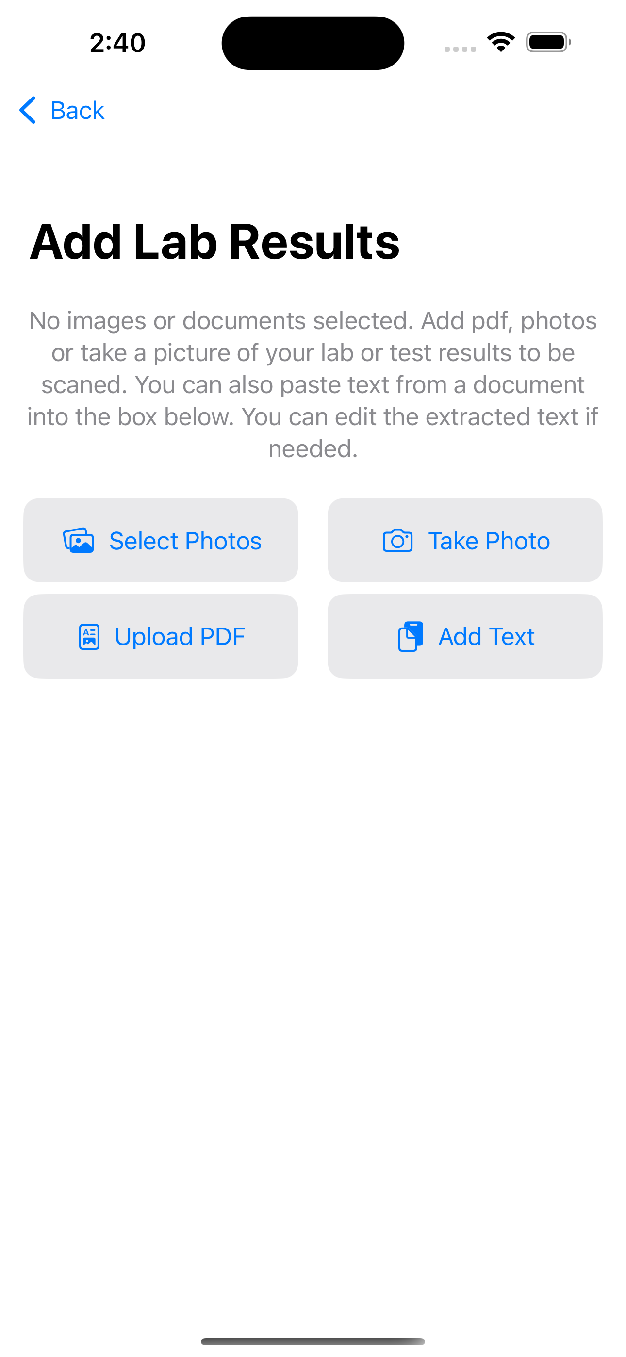 Shared Data Screenshot